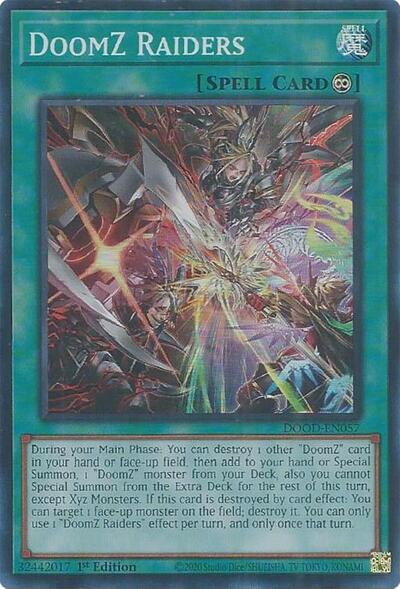 DoomZ Raiders (Super Rare) [DOOD-EN057-SuR]