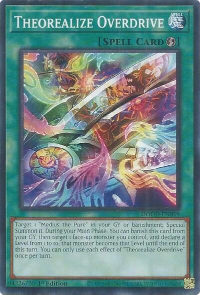 Theorealize Overdrive (Common) [DOOD-EN059-C]