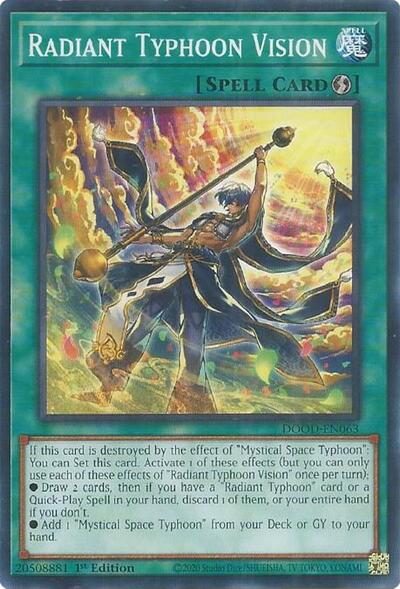 Radiant Typhoon Vision (Common) [DOOD-EN063-C]