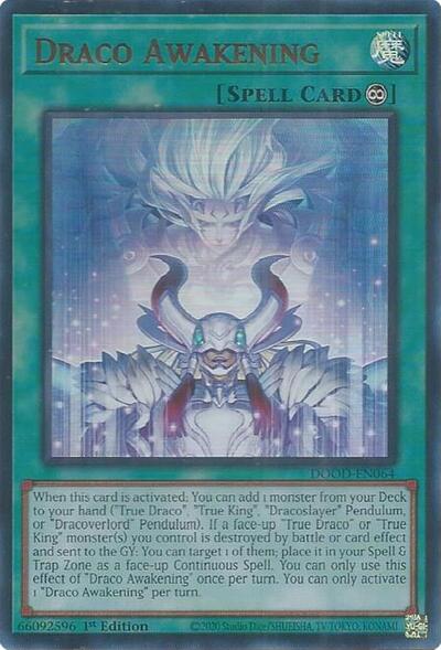 Draco Awakening (Ultra Rare) [DOOD-EN064-UR]