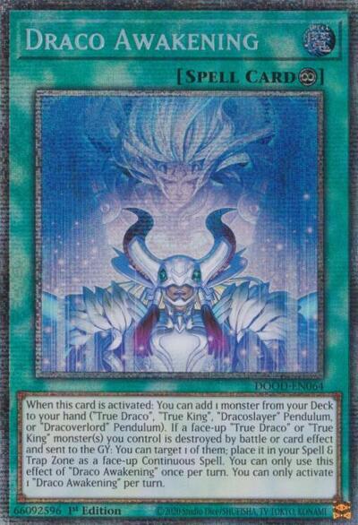 Draco Awakening (Starlight Rare) [DOOD-EN064-StR]