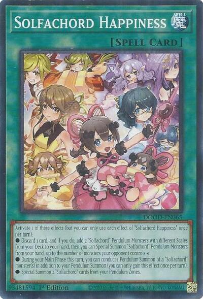 Solfachord Happiness (Common) [DOOD-EN065-C]