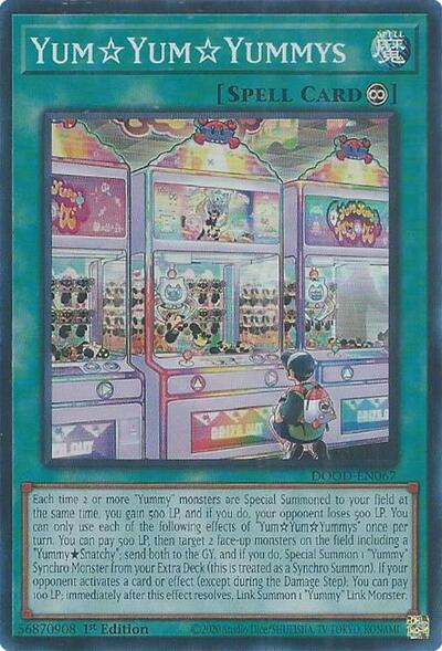 YumYumYummys (Super Rare) [DOOD-EN067-SuR]
