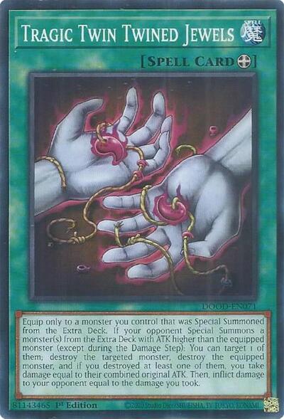 Tragic Twin Twined Jewels (Common) [DOOD-EN071-C]