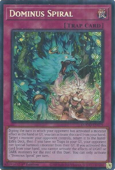 Dominus Spiral (Secret Rare) [DOOD-EN079-SeR]
