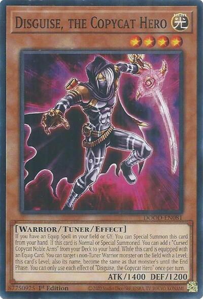 Disguise, the Copycat Hero (Common) [DOOD-EN081-C]