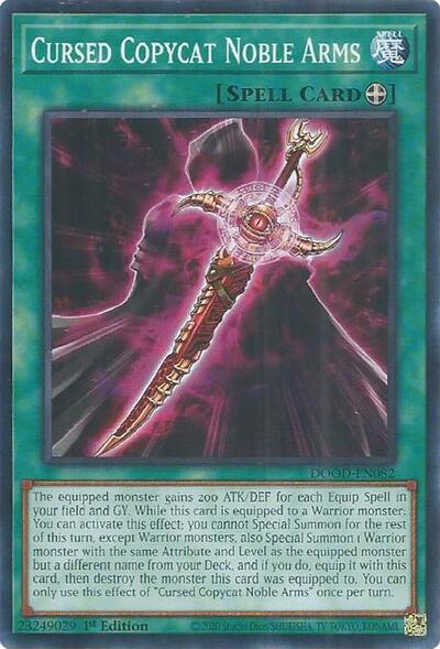 Cursed Copycat Noble Arms (Common) [DOOD-EN082-C]