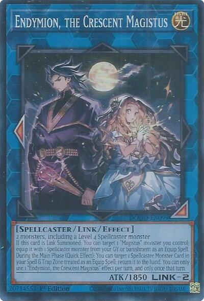 Endymion, the Crescent Magistus (Super Rare) [DOOD-EN099-SuR]