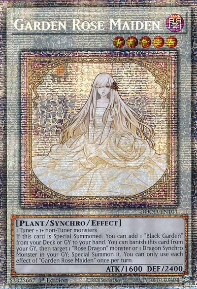 Garden Rose Maiden (Starlight Rare) [DOOD-EN101-StR]