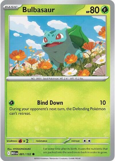 Bulbasaur - 001/132 (Common) [MEG-001-C]