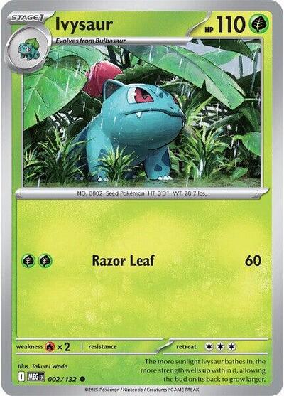 Ivysaur - 002/132 (Common) [MEG-002-C]