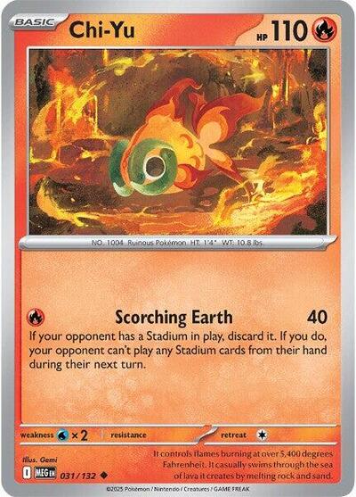Chi-Yu - 031/132 (Uncommon) [MEG-031-U]