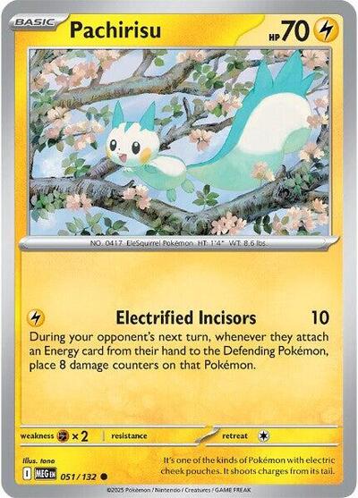 Pachirisu - 051/132 (Common) [MEG-051-C]