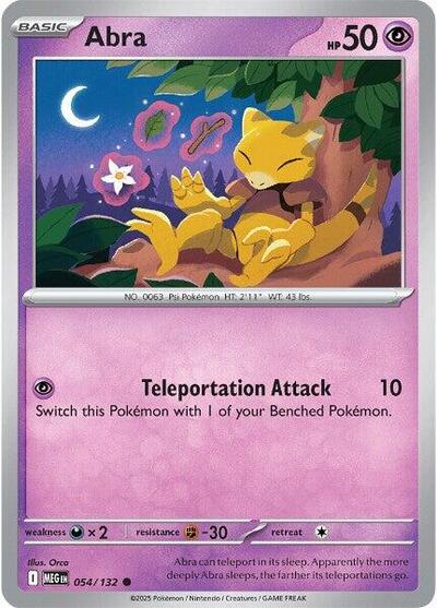 Abra - 054/132 (Common) [MEG-054-C]