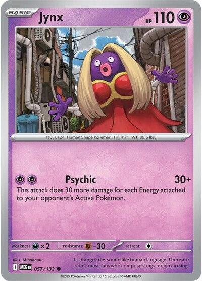 Jynx - 057/132 (Common) [MEG-057-C]