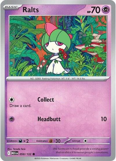Ralts - 058/132 (Common) [MEG-058-C]