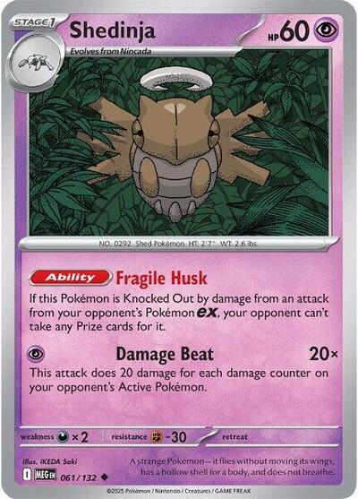 Shedinja - 061/132 (Uncommon) [MEG-061-U]