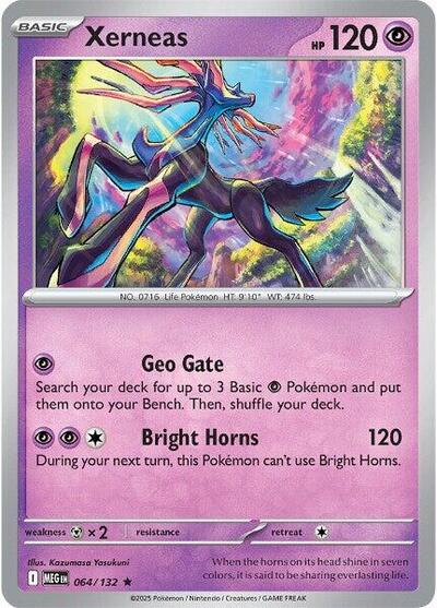 Xerneas - 064/132 (Rare) [MEG-064-R]