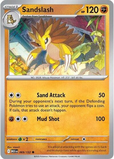 Sandslash - 069/132 (Common) [MEG-069-C]