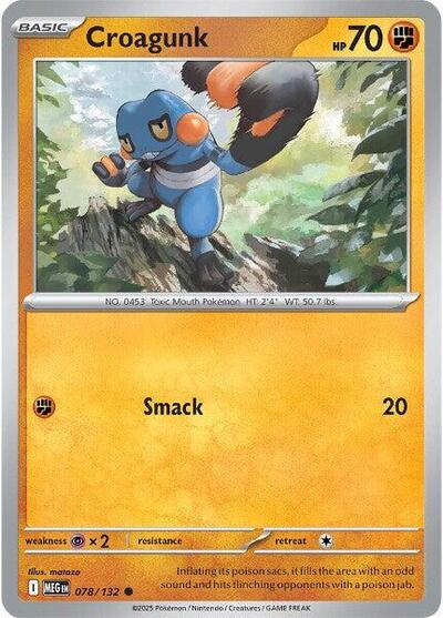 Croagunk - 078/132 (Common) [MEG-078-C]