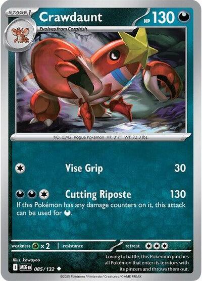 Crawdaunt - 085/132 (Uncommon) [MEG-085-U]
