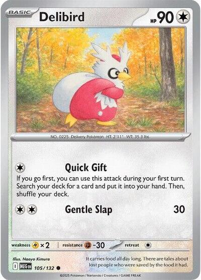 Delibird - 105/132 (Common) [MEG-105-C]