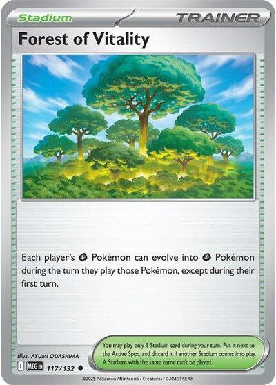 Forest of Vitality - 117/132 (Uncommon) [MEG-117-U]