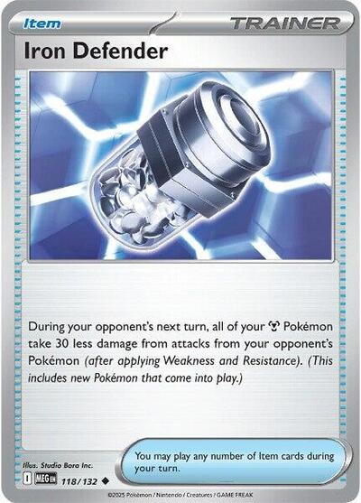 Iron Defender - 118/132 (Uncommon) [MEG-118-U]