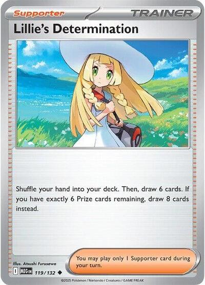 Lillie's Determination - 119/132 (Uncommon) [MEG-119-U]