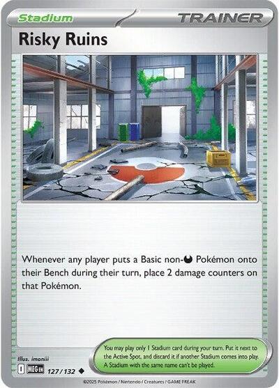 Risky Ruins - 127/132 (Uncommon) [MEG-127-U]