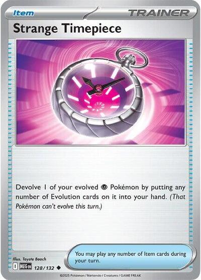 Strange Timepiece - 128/132 (Uncommon) [MEG-128-U]