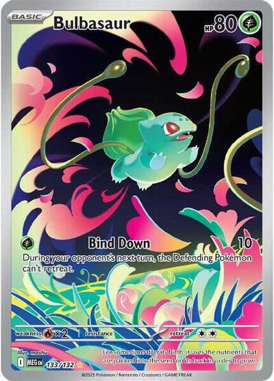 Bulbasaur - 133/132 (Illustration Rare) [MEG-133-IR]