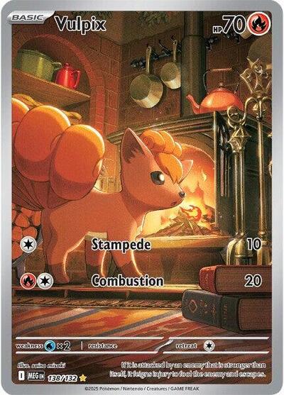 Vulpix - 138/132 (Illustration Rare) [MEG-138-IR]