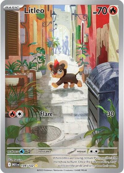 Litleo - 139/132 (Illustration Rare) [MEG-139-IR]