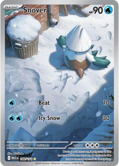 Snover - 140/132 (Illustration Rare) [MEG-140-IR]