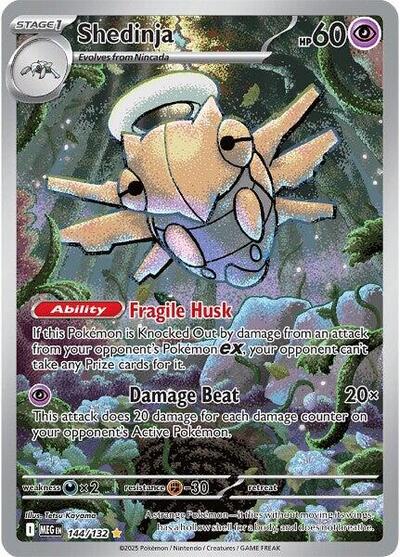 Shedinja - 144/132 (Illustration Rare) [MEG-144-IR]