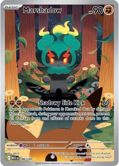 Marshadow - 146/132 (Illustration Rare) [MEG-146-IR]