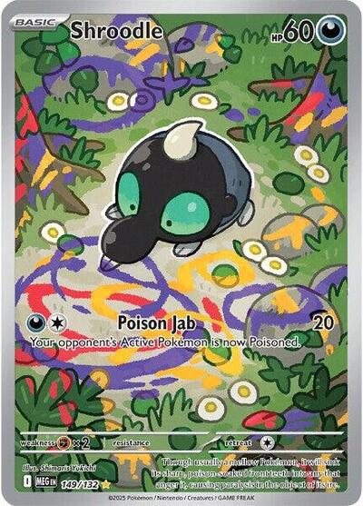 Shroodle - 149/132 (Illustration Rare) [MEG-149-IR]
