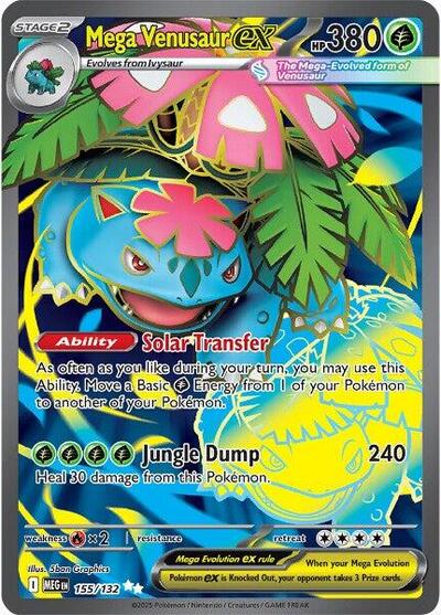 Mega Venusaur ex - 155/132 (Ultra Rare) [MEG-155-UR]