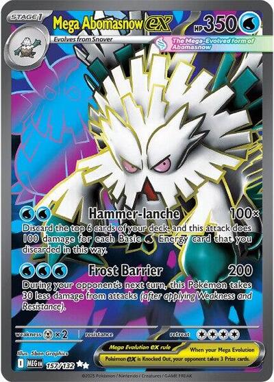 Mega Abomasnow ex - 157/132 (Ultra Rare) [MEG-157-UR]