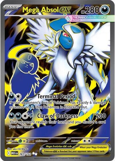 Mega Absol ex - 161/132 (Ultra Rare) [MEG-161-UR]