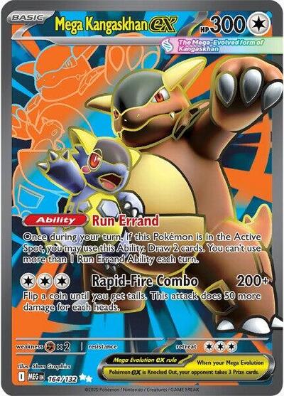 Mega Kangaskhan ex - 164/132 (Ultra Rare) [MEG-164-UR]