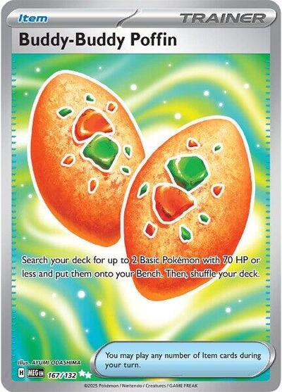 Buddy-Buddy Poffin - 167/132 (Ultra Rare) [MEG-167-UR]