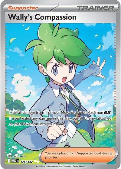 Wally's Compassion - 176/132 (Ultra Rare) [MEG-176-UR]