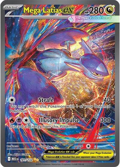 Mega Latias ex - 181/132 (Special Illustration Rare) [MEG-181-SIR]