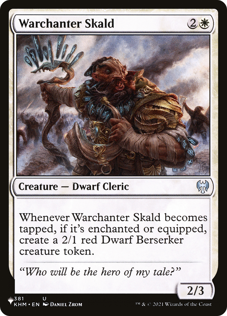Warchanter Skald [PLST-KHM-381]