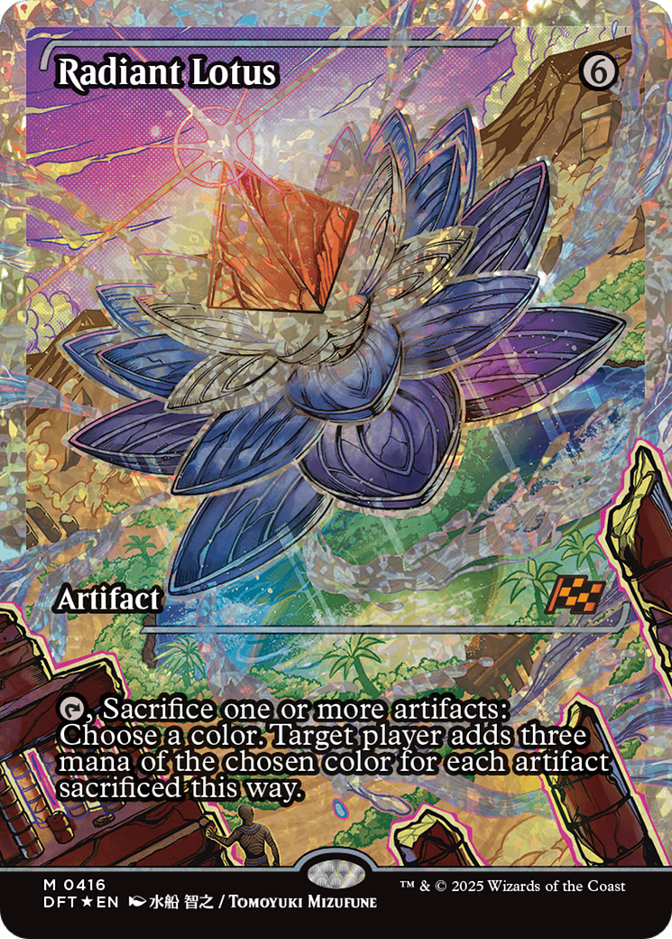 Radiant Lotus - Showcase - Fracture Foil [DFT-416]