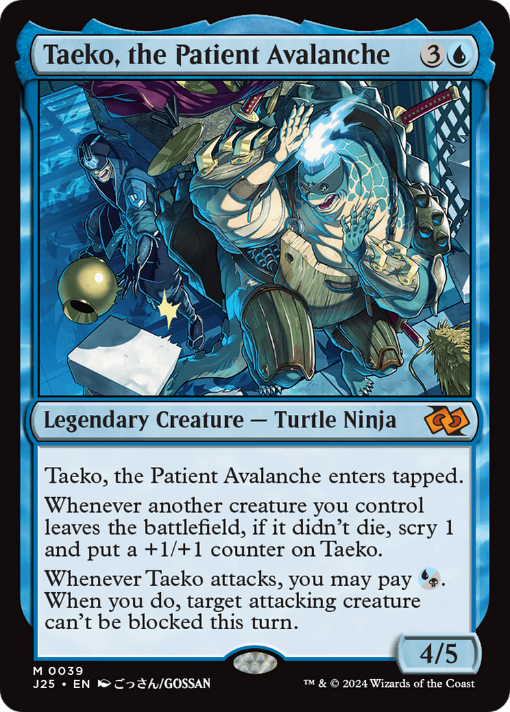 Taeko, the Patient Avalanche [J25-39]