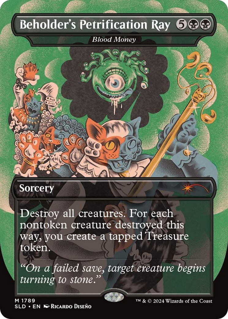 Blood Money - Borderless - Full Art [SLD-1789]