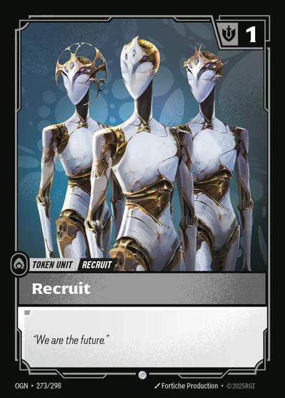 Recruit  // Buff (Common) [OGN-273-C]